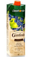 Apple and blueberry juice drink ELMENHORSTER Native, 30%, 1 l