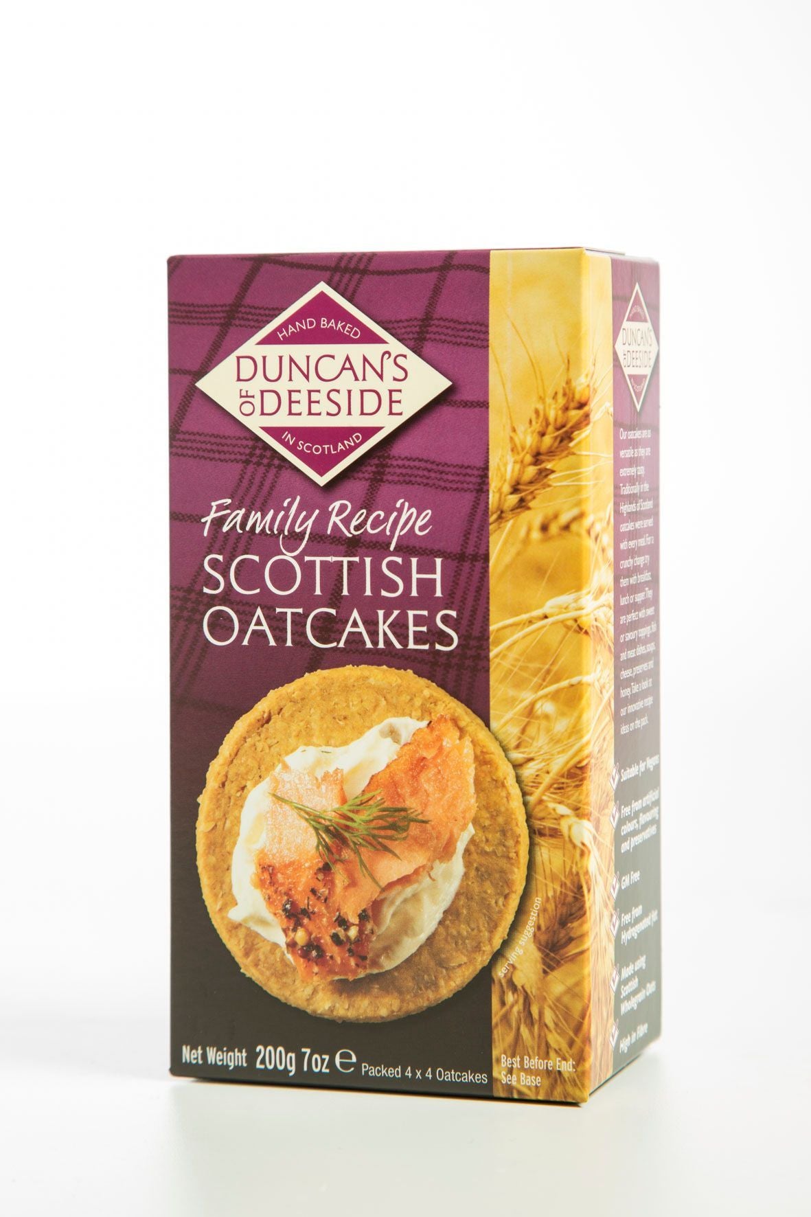 Oatmeal biscuits DUNCAN'S OF DEESIDE Family recipe, 200 g