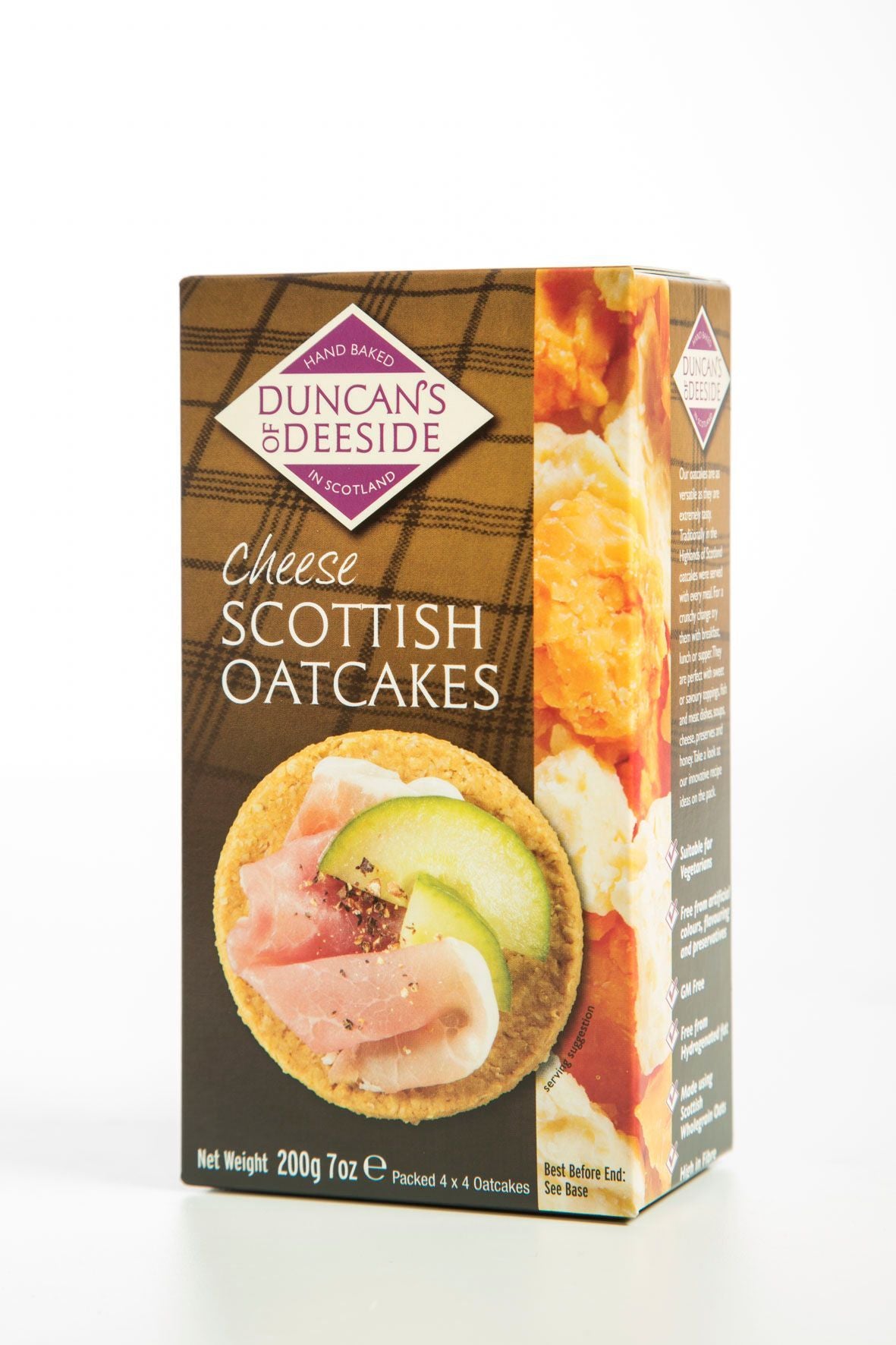 Oatmeal biscuits DUNCAN'S OF DEESIDE, with cheese, 200 g