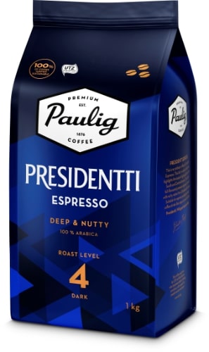 Coffee beans PAULIG PRESIDENTTI Espresso, 1 kg