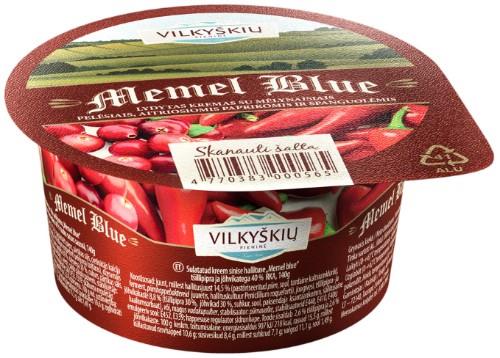 Lydytas kremas Memel Blue, 40% RSM, su paprikomis ir spanguolėmis, 140 g
