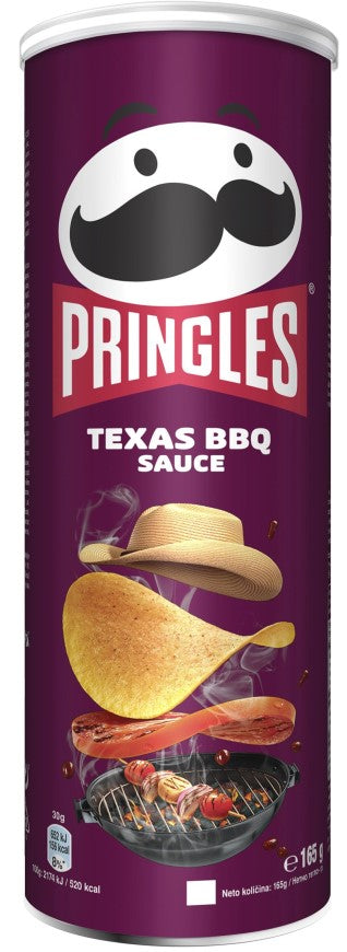 Užkandis PRINGLES Barbeque, 165 g