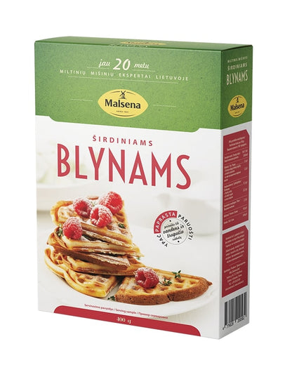 Flour mix MALSENA, for hearty pancakes, 400 g