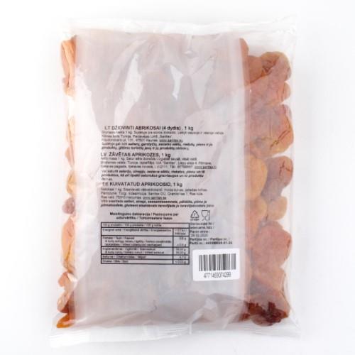 Dried apricots, kg