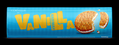 CORNELLIS MaxiMax biscuits, vanilla, 500 g
