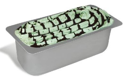 Gluten-free Italian ice cream G7 Ciock Menta, mint flavor, with dark chocolate, 4750 ml