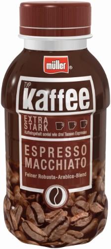 Šaltasis kavos ir pieno gėrimas MULLER Kafee Espresso Macchiato, 250 ml