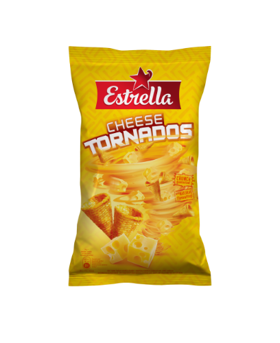 Kukurūzų traškučiai ESTRELLA, sūrio skonio,110 g