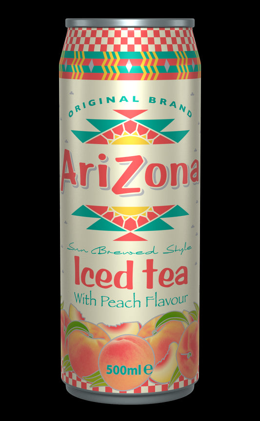 Juodosios arbatos gėrimas ARIZONA, persikų skonio, 500 ml  D