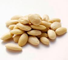 Almonds, blanched, 1 kg