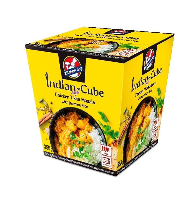 Vištiena Tikka Masala su ryžiais, dėžutėje 350g