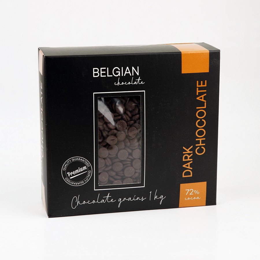 Juodas šokoladas VELICHE 72 %, 1 kg