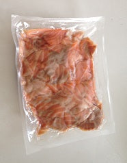 Šaltai rūkyta lašišos nugarėlės JUNGA, (ruda mėsa), 200 g