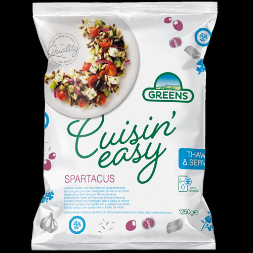 Šaldytas daržovių mišinys GREENS Spartacus, 1,25 kg