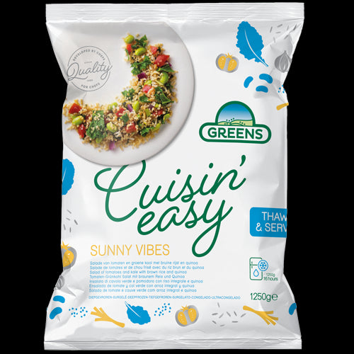 Šaldytas daržovių mišinys GREENS Sunny Vibes, 1,25 kg