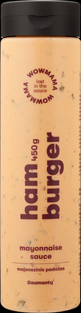 WOWMAMA Hamburger Mayonnaise Sauce, 450 g