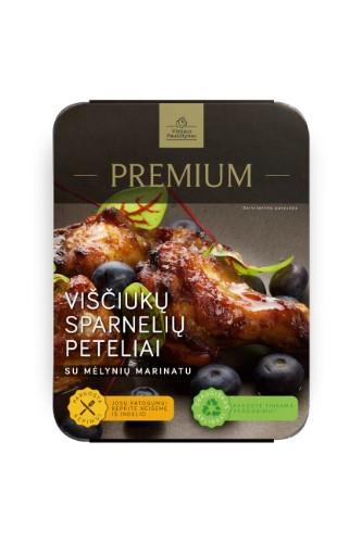 Viščiukų sparnelių peteliai, su mėlynių marinatu, 500g
