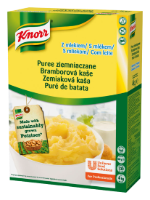 Bulvių piurė KNORR, su pienu, 4 kg