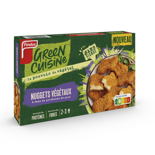 Šaldyti veganiški kepsneliai FINDUS Nuggets vegetaux, 250g