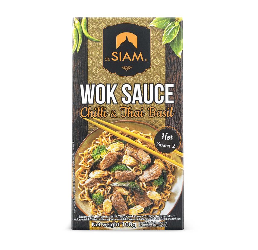 WOK sauce DESIAM, Chilli Thai Basil, 100g