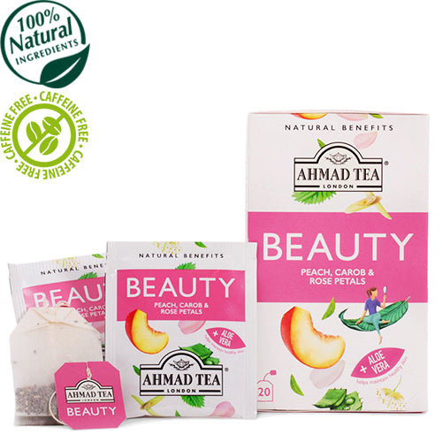 Ahmad Tea Natūrali arbata ''Beauty'', vokeliuose, 20 vnt.
