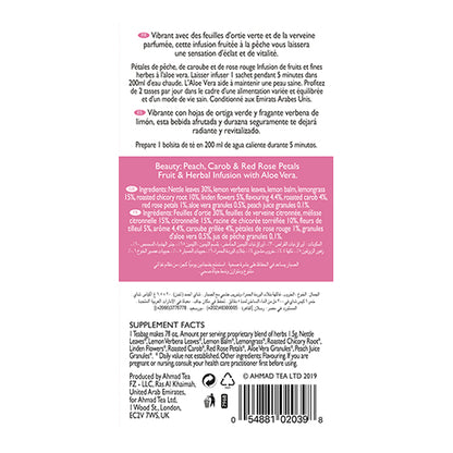 Ahmad Tea Natūrali arbata ''Beauty'', vokeliuose, 20 vnt.