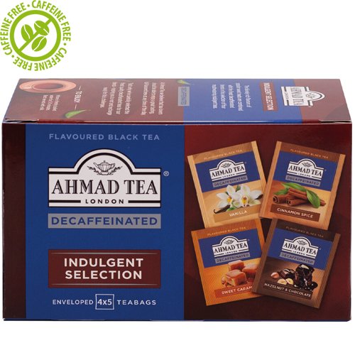 Ahmad Tea Arbata be kofeino ''Indulgent Selection'', vokeliuose, 20 vnt.