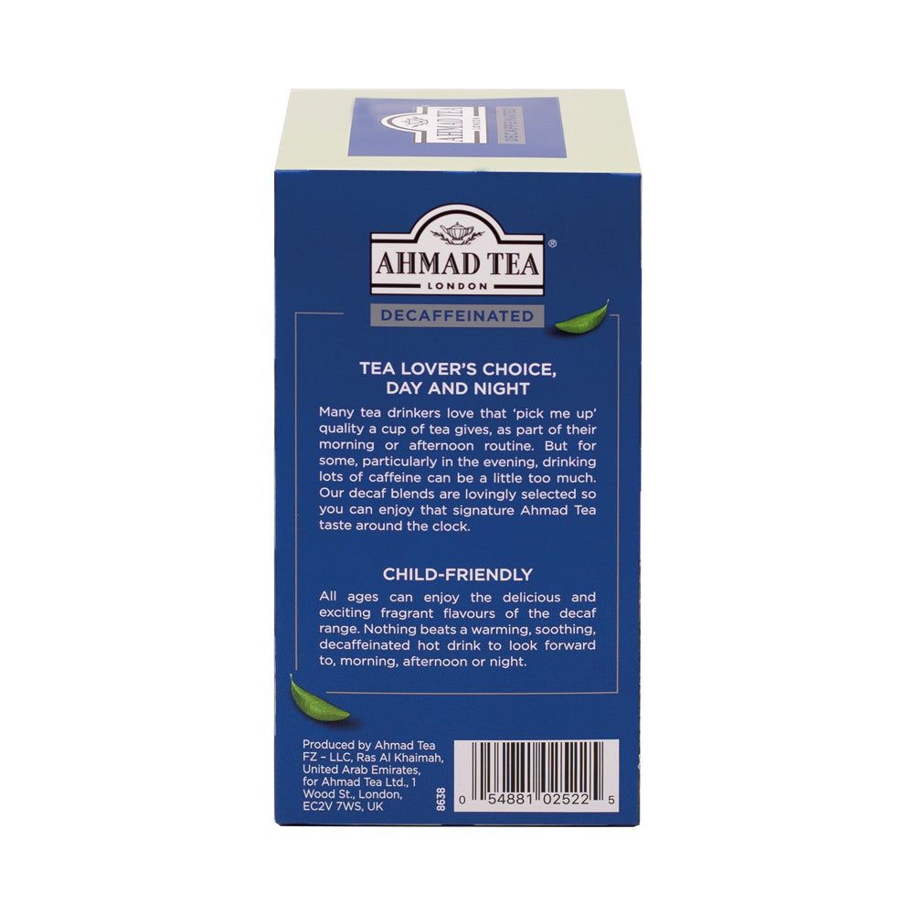 Ahmad Tea Žalioji arbata be kofeino, vokeliuose, 20 vnt.