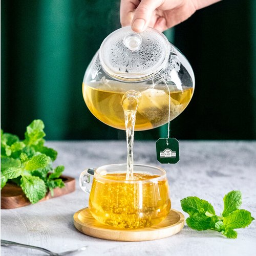 Ahmad Tea Mėtų skonio žalioji arbata. maišeliuose, 25 vnt.