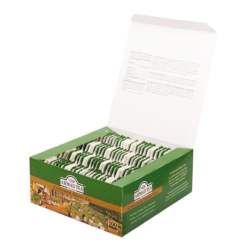 Ahmad Tea Kardamono skonio žalioji arbata, maišeliuose, 100 vnt.