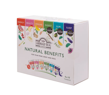 Ahmad Tea Įvairių rūšių ir žolelių užpilų rinkinys, 6x10 pak.