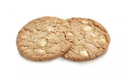 Sausainiai su baltojo šokolado gabalėliais, 65 g x 30 vnt