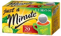 Black tea JUST A MINUTE Lemon, 20 x 1.4g