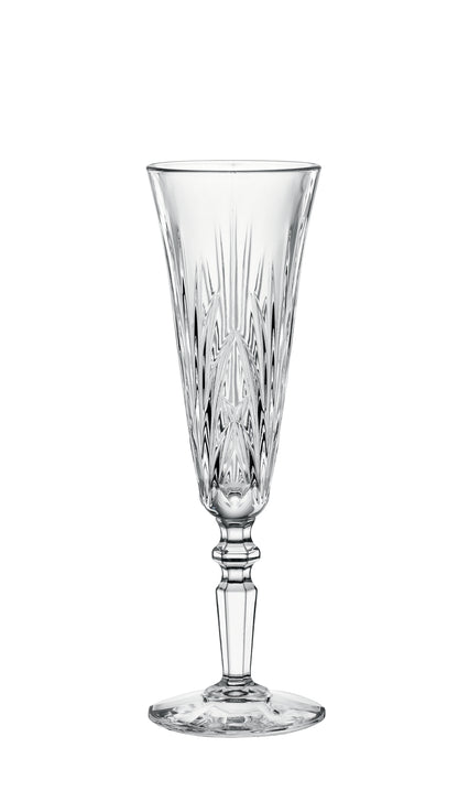 Nachtmann PALAIS Champagne glass, crystal, 140 ml, D 6.6 cm, H 20.5 cm, 6 pcs, 92953