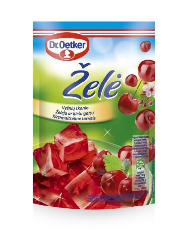 Jelly DR.OETKER, cherry flavor, 72 g