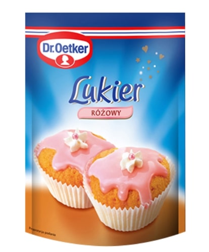 Edible icing DR.OETKER, pink, 100 g