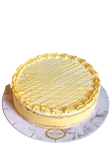 Šaldytas tortas, su mangų įdaru, pjaustytas (16x140g), 2,25 kg