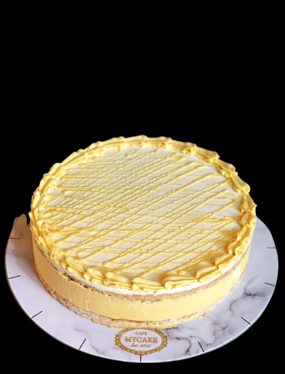 Šaldytas tortas, su mangų įdaru, pjaustytas (16x140g), 2,25 kg