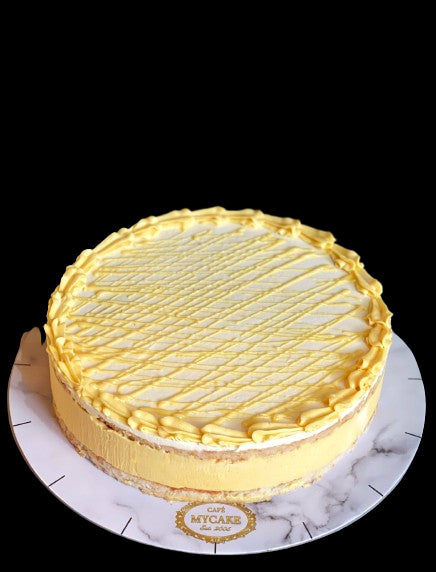 Šaldytas tortas, su mangų įdaru, pjaustytas (16x140g), 2,25 kg