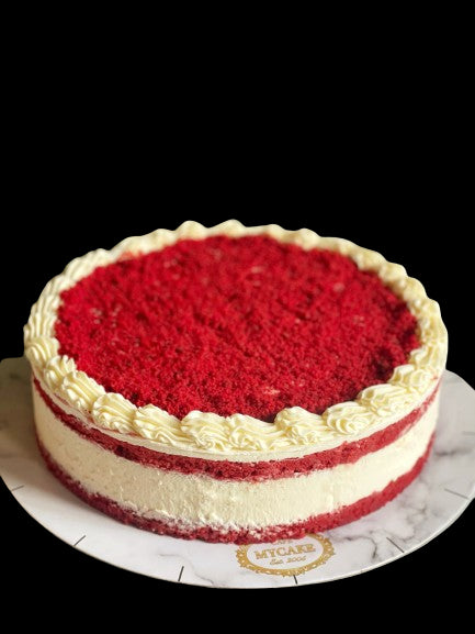 Šaldytas tortas Red Velvet, su šokolado įdaru, pjaustytas (16x140g) 2,2 kg