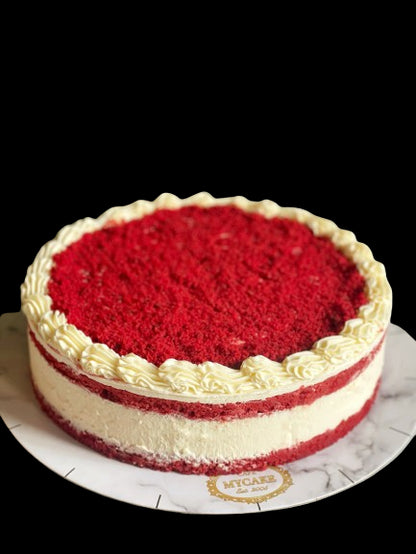 Šaldytas tortas Red Velvet, su šokolado įdaru, pjaustytas (16x140g) 2,2 kg