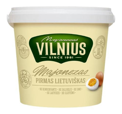 Mayonnaise VILNIUS First Lithuanian, 35% 1000ml/985g