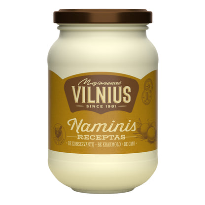 Mayonnaise VILNIUS Homemade, 475 ml/420 g