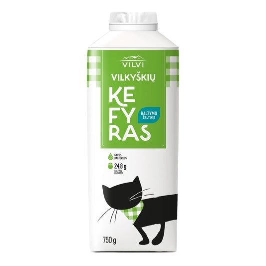Kefyras VILKYŠKIŲ, 2,5% riebumo, 0,75 l, tetratop