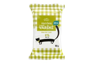 Varškė VILKYŠKIŲ, 9%, 180 g