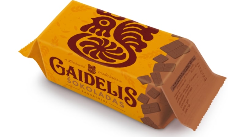 Biscuits GAIDELIS, chocolate flavor, 160 g
