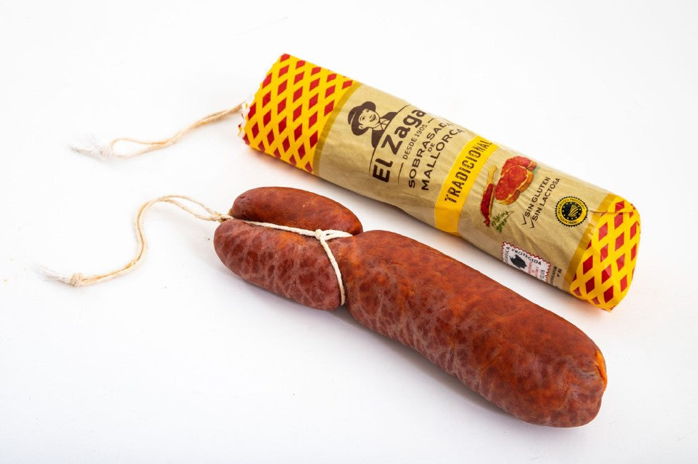Dried spreadable sausage SOBRASADA de MALLORCA, in natural casing, 1st r., 400 g