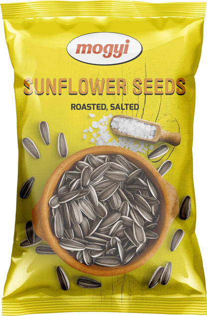 Roasted sunflower seeds MOGYI, salted, yellow packet, 150 g