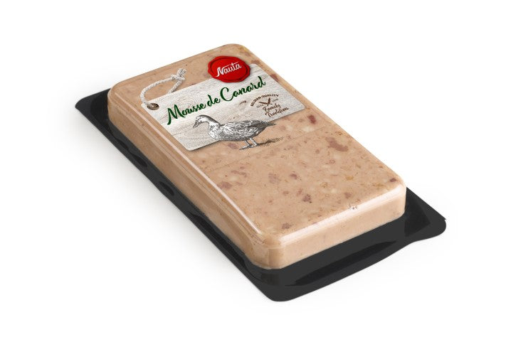 Virtas kiaulienos paštetas, su ančių kepenėlėmis, I rūšis, 150 g