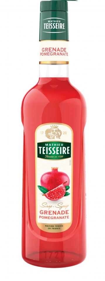 Syrup TEISSEIRE, pomegranate flavor, 1l